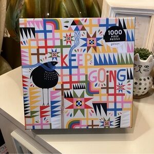 Galison Keep Going 1000 Piece Jigsaw Puzzle